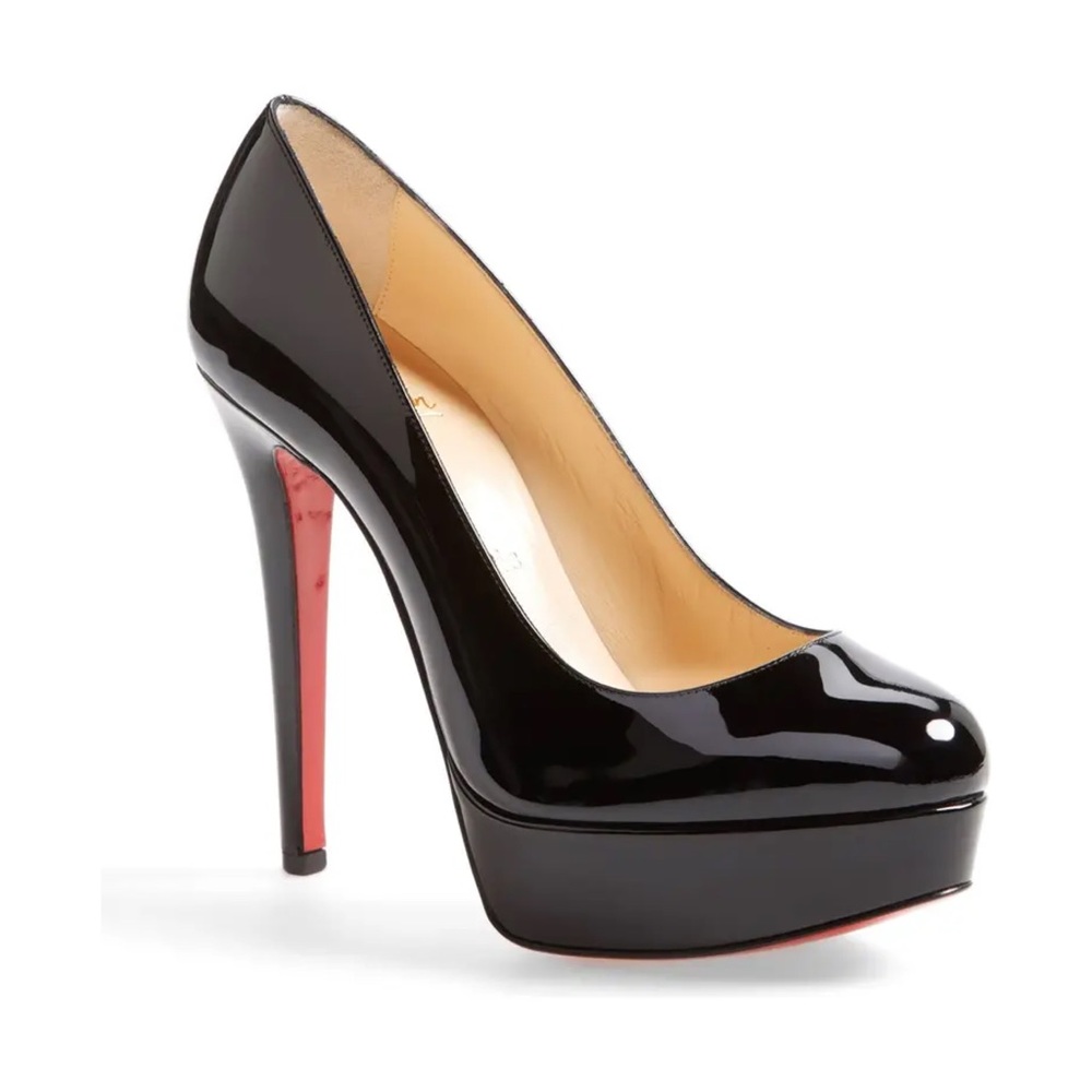 LIKE NEW Christian Louboutin Bianca 140mm Patent